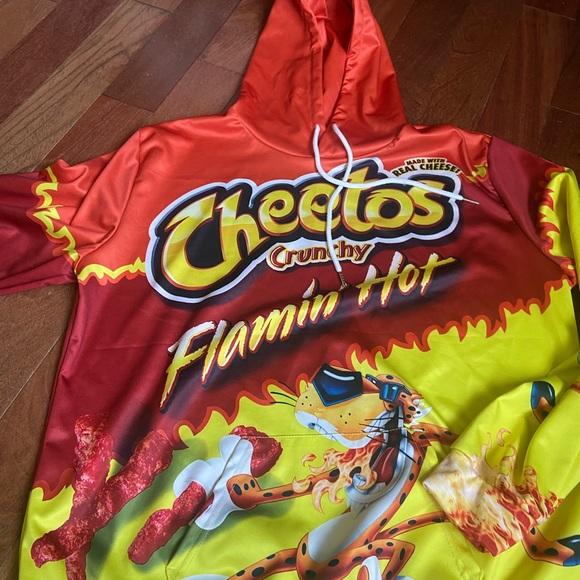 Takis and Hot Cheeto Hoodies Mens Small - Picture 4 of 8